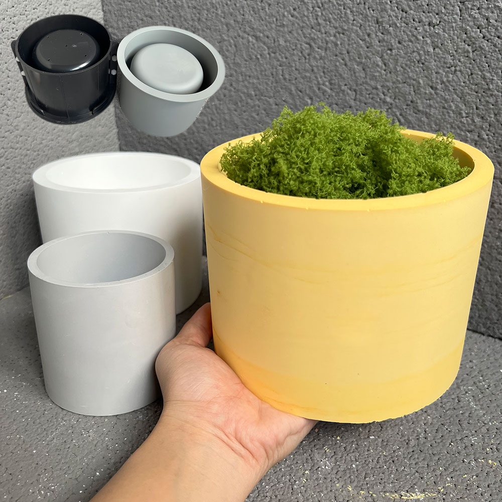 Candle Making Vessels - Moldes De Plantador De Concreto De