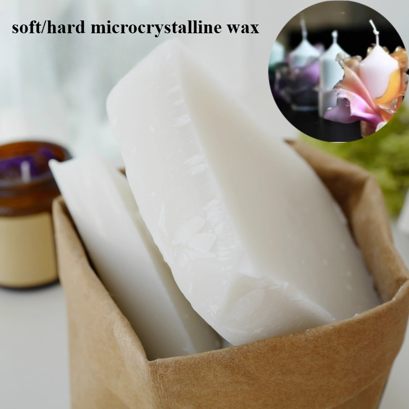 Candle Making Raw Material - 200 g/saco cera microcristalina macia/dura bloco