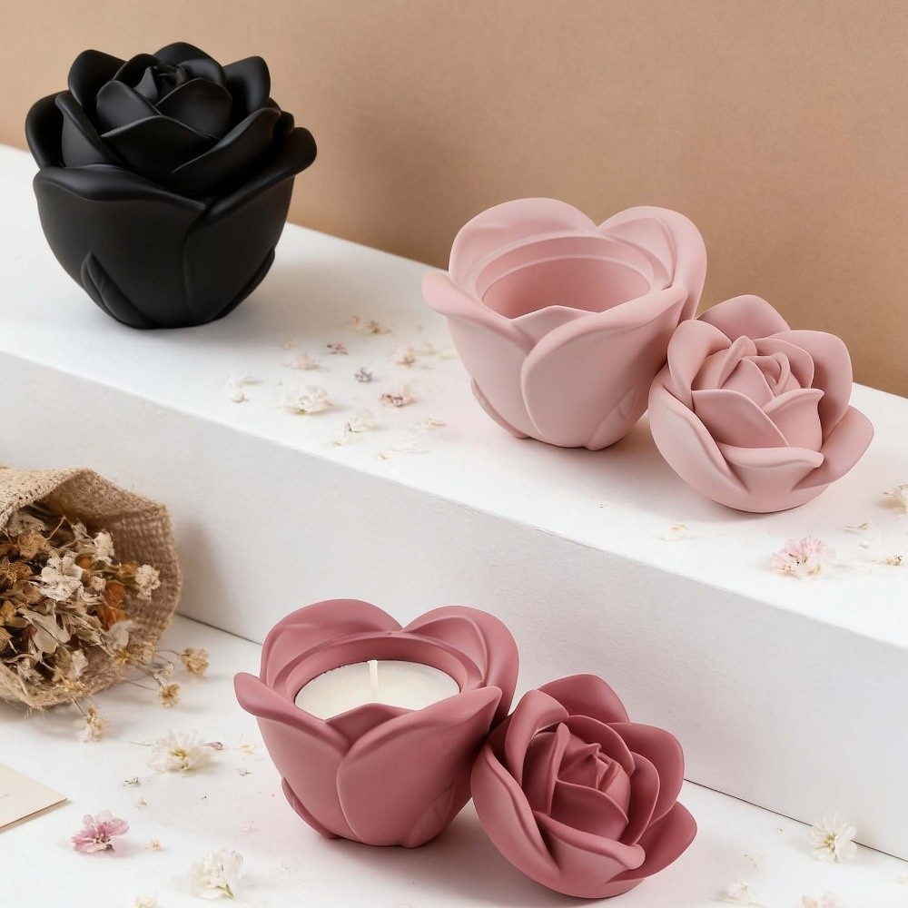 Candle Making Vessels - Moldes de Silicone para Velas em