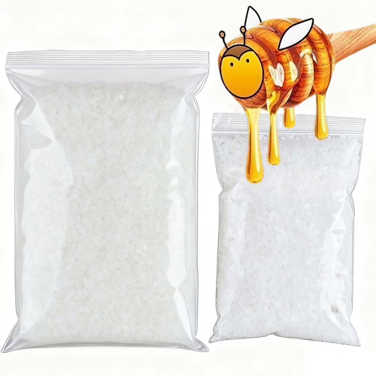 Candle Making Raw Material - 200g-1000g cera de abelha branca puro