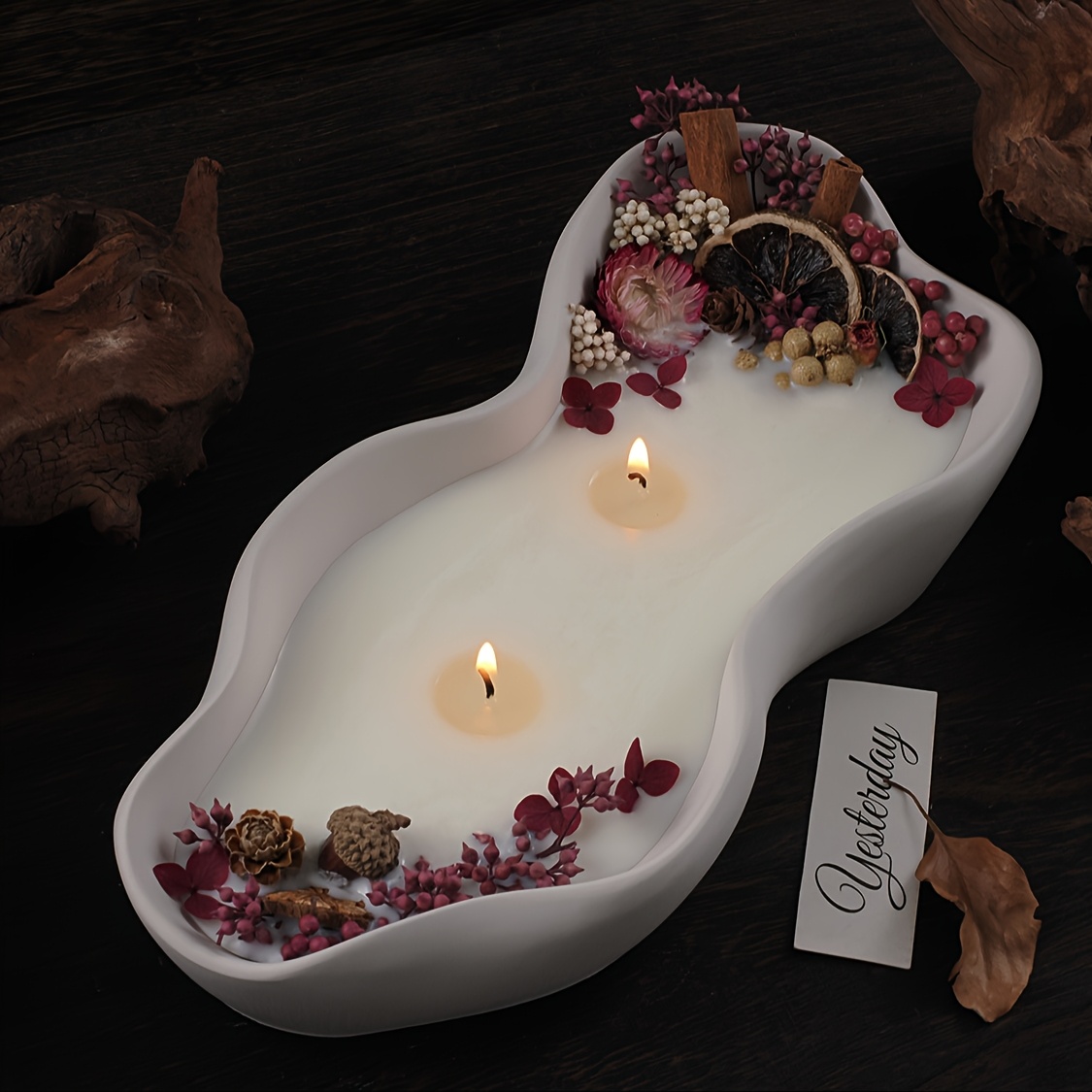 1 grande molde de silicone ova - Candle Making Vessels avaliação e preço
