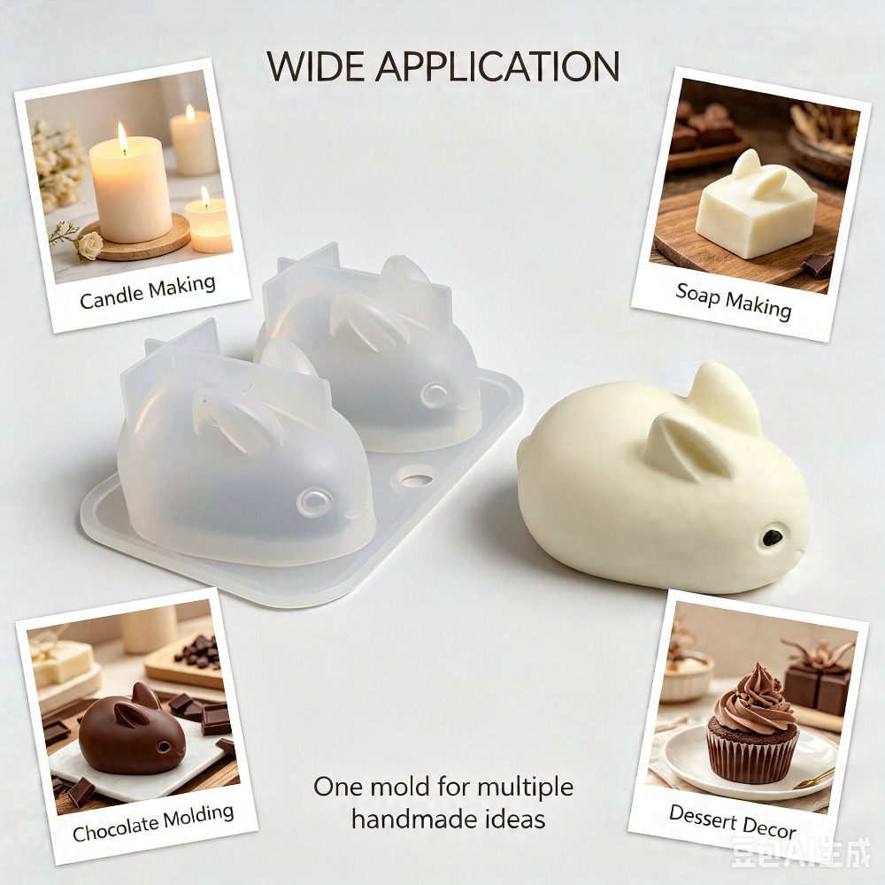 Molde de Silicone 3D Mini Coel - Candle Making Tutorial avaliação e preço