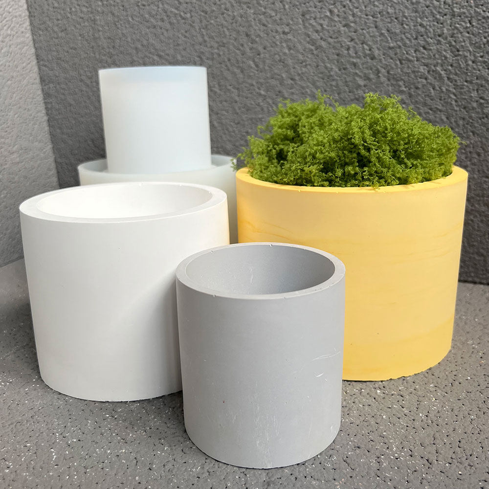 Moldes De Plantador De Concret - Candle Making Vessels avaliação e preço