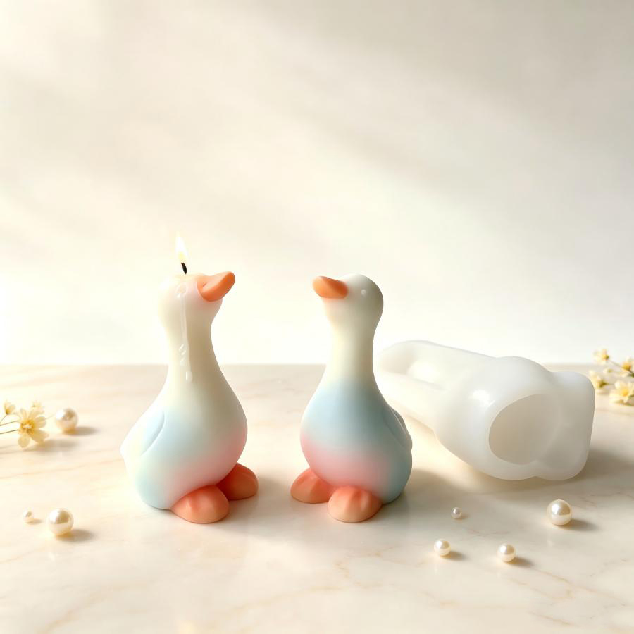 Novo Molde de Silicone 3D em F - Candle Making Jelly avaliação e preço