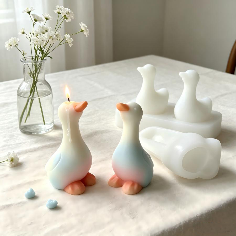 Novo Molde de Silicone 3D em F - Candle Making Jelly avaliação e preço