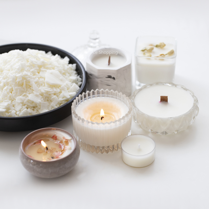 Cera De Soja Natural Pura para - Candle Making Raw Material avaliação e preço