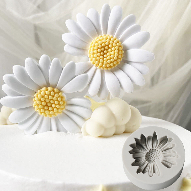 3D Daisy Flower Mold Sun Silic - Candle Making Tutorial avaliação e preço