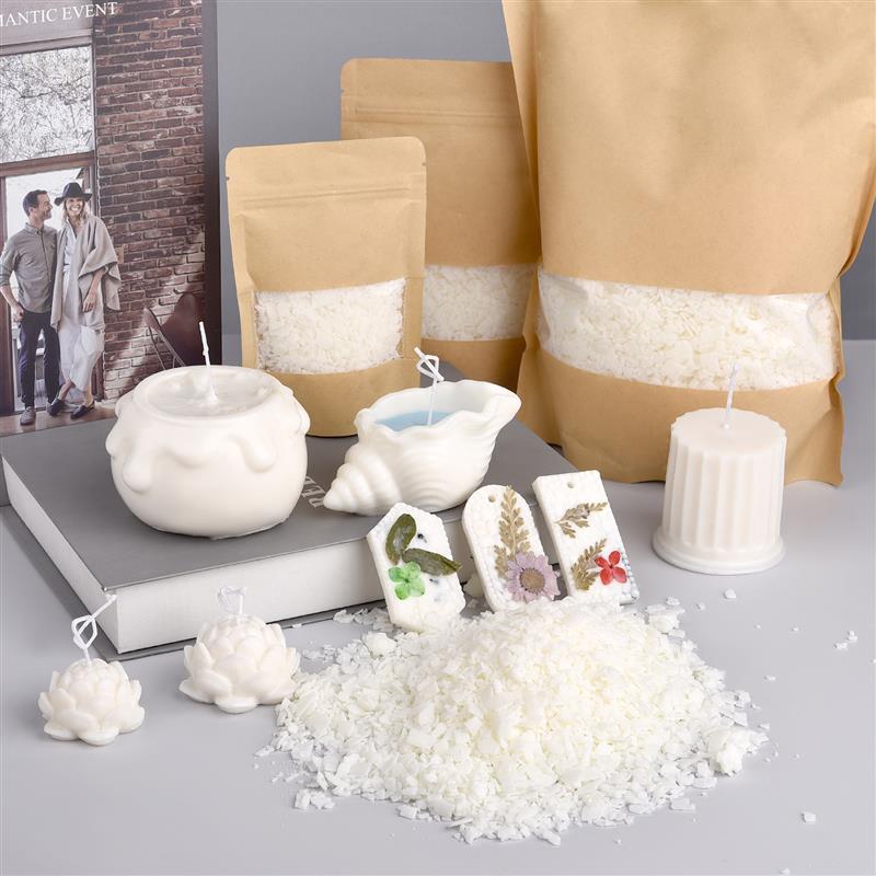 50-1000g natural puro floco de - Candle Making Raw Material avaliação e preço