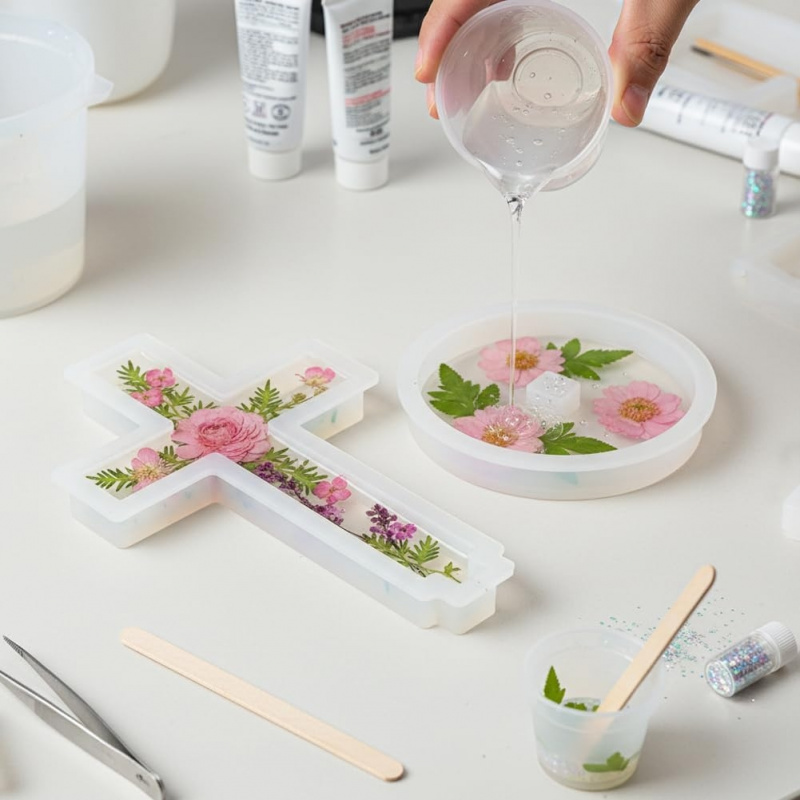 Dois moldes de silicone com ba - Candle Making Vessels avaliação e preço