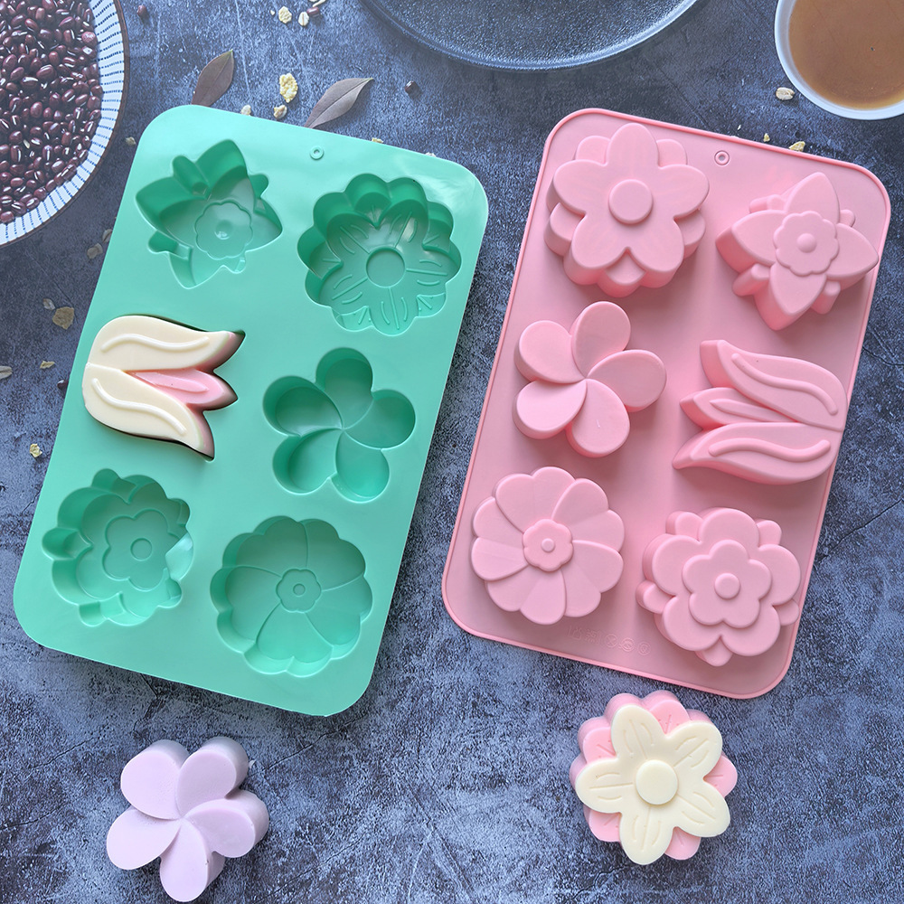 Moldes de Silicone para Flores - Candle Making Tutorial avaliação e preço