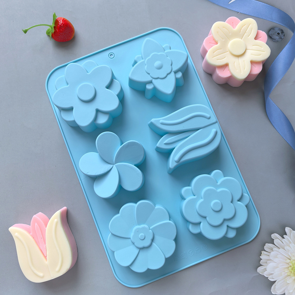 Moldes de Silicone para Flores - Candle Making Tutorial avaliação e preço