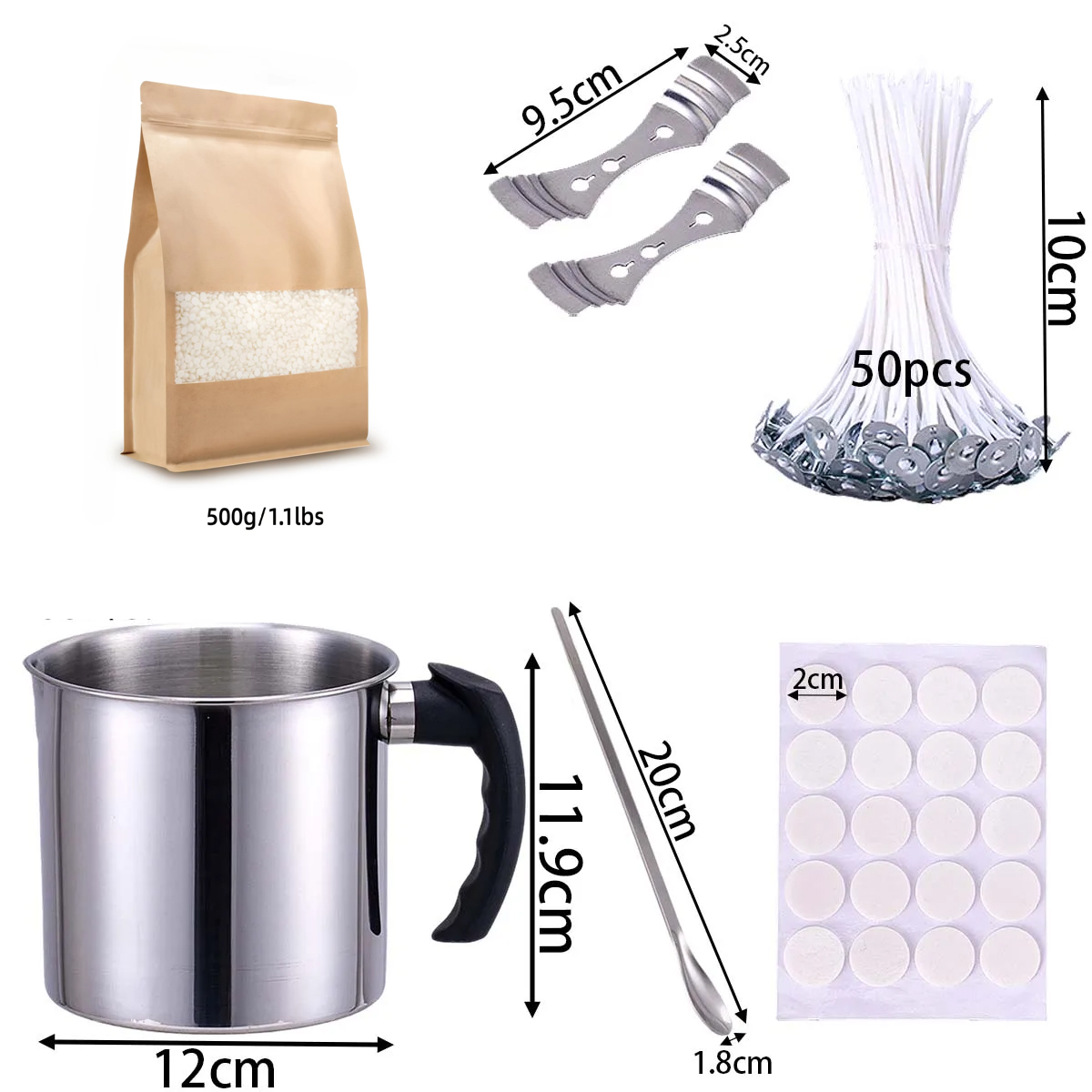 Kit de Ferramentas para Fazer  - Candle Making Raw Material avaliação e preço